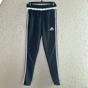 ADIDAS Track Jogger Sweatpants Climacool Pants Size Large Kids 14/16 Dark Gray